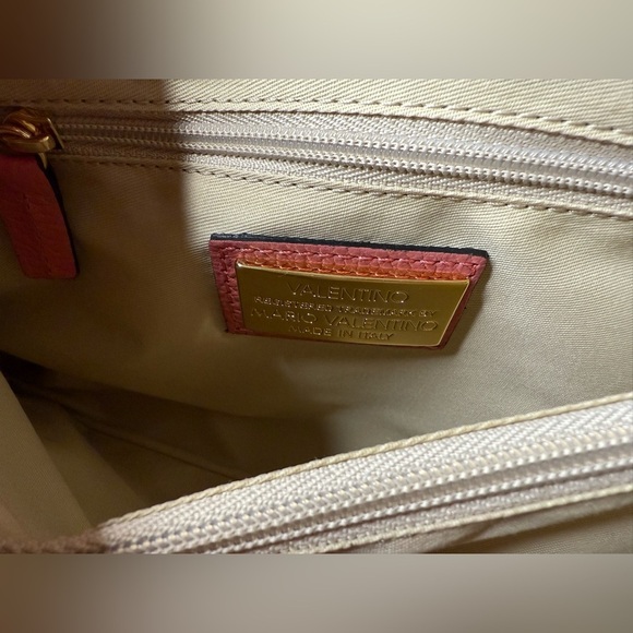 VALENTINO-Alice Rock Leather Shoulder Bag w/ Dust Bag - Picture 6 of 8